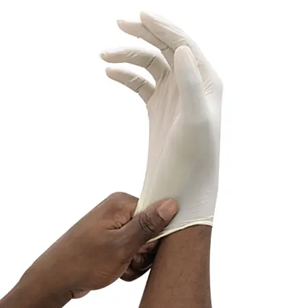 Glove Latex General Purpose Powdered Free Large (10/100)