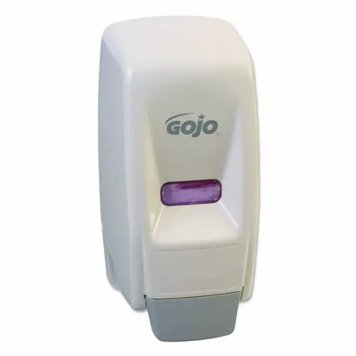 GOJO® Bag-In-Box Liquid Soap Dispenser, White, 800 mL Capacity, 12/Carton