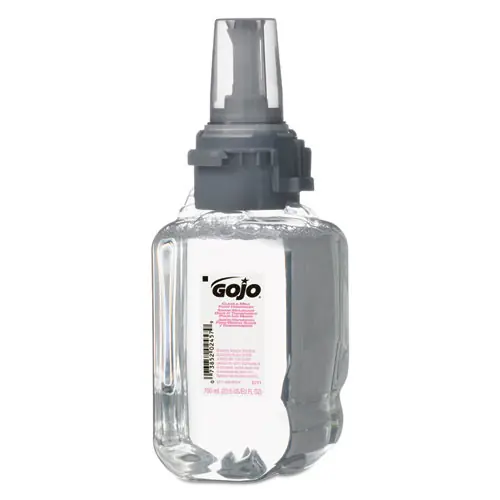 GOJO® Clear and Mild Foam Handwash Refill, Fragrance-Free, 700 mL, 4/Carton