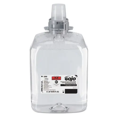 GOJO® E2 Foam Handwash Refill with PCMX for FMX-20 Dispensers, Fragrance-Free