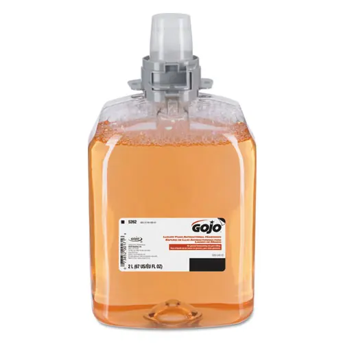 GOJO® Luxury Foam Antibacterial Handwash Refill, Fresh Fruit Scent, 2,000 mL