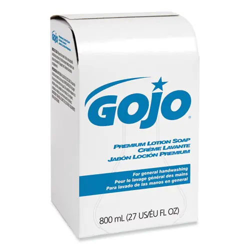 GOJO® Premium Lotion Soap Refill, Waterfall Scent, 800 mL, 12/Carton