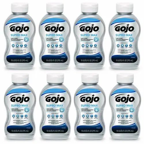 GOJO® SUPRO MAX Hand Cleaner, Floral Scent, 10 fl oz Bottle, 8/Carton