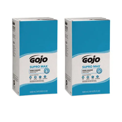 GOJO® SUPRO MAX Heavy Duty Hand Cleaner Refill, Floral Scent, 5,000 mL, 2/Carton