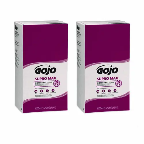 GOJO® SUPRO MAX Heavy Duty Hand Cleaner Refill, Cherry Scent, 5,000 mL, 2/Carton