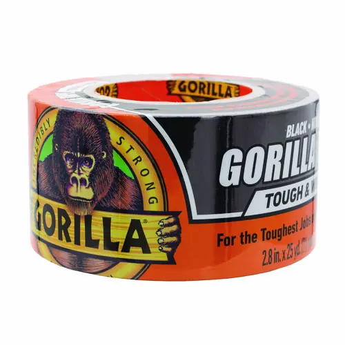 Gorilla® Gorilla Tape, 3" Core, Black