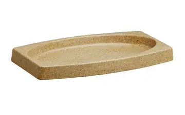 Granite Charcoal Amenity Tray