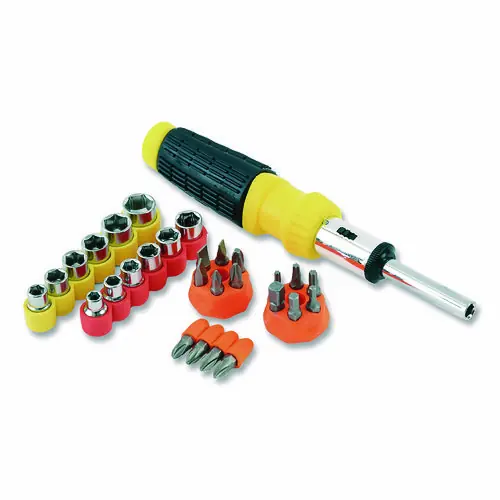 Great Neck® Ratcheting Screw/Nut Driver Set