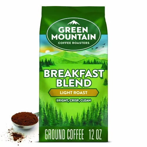 Green Mountain Coffee® Breakfast Blend Ground Coffee, 12 oz Bag