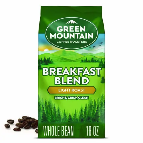 Green Mountain Coffee® Breakfast Blend Whole Bean Coffee, 18 oz Bag