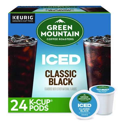 Green Mountain Coffee® Classic Black Brew Over Ice Coffee K-Cups, 24/Box