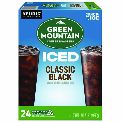 Green Mountain Coffee® Classic Black Brew Over Ice Coffee K-Cups, 24/Box