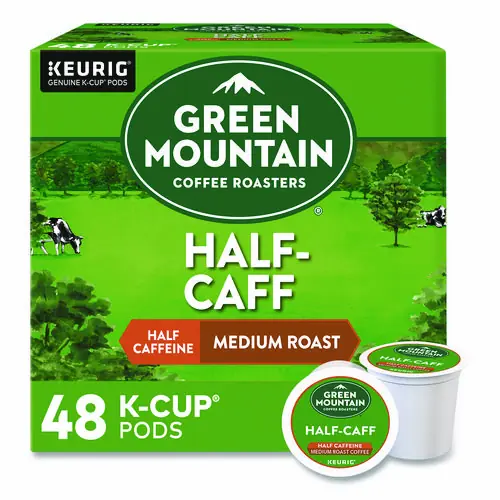 Green Mountain Coffee® Half-Caff Coffee K-Cups, 48/Box