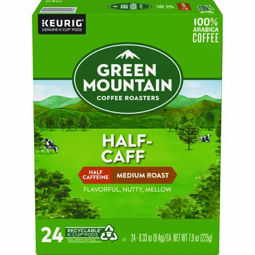 Green Mountain Coffee® Half-Caff Coffee K-Cups, 24/Box