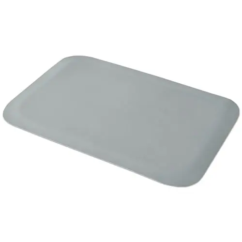 Guardian Pro Top Anti-Fatigue Mat, PVC Foam/Solid PVC, 24" x 36", Gray