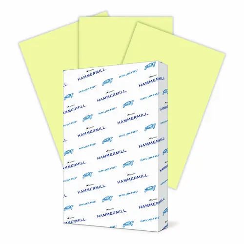 Hammermill® Colors Print Paper, Canary, 11 x 17, 20 lb, 500 Sheets/Ream