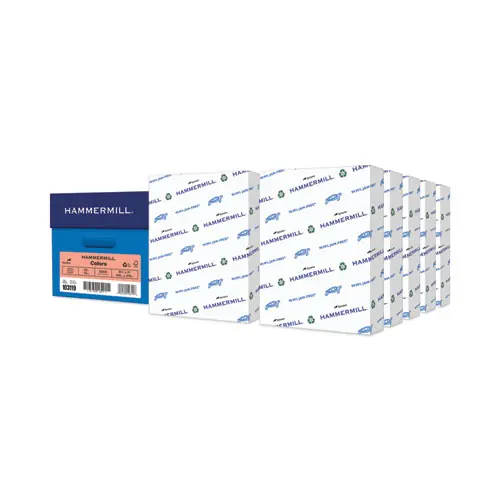 Hammermill® Colors Print Paper, Salmon, 8.5 x 11, 500 Sheets per Ream, 10 Reams per Carton