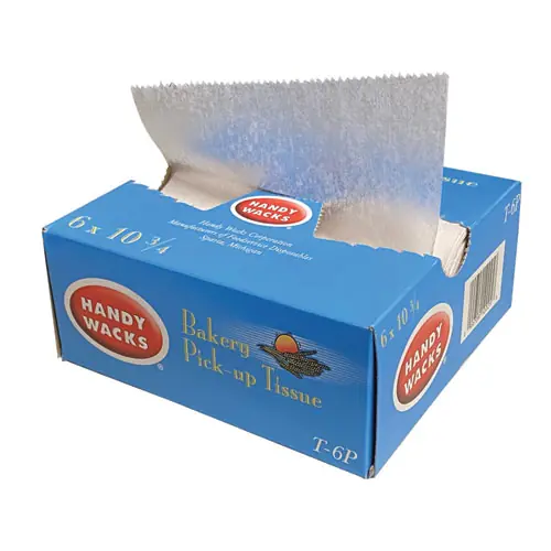 Handy Wacks© Bakery Pick-up Tissue Deli Sheets, 1,000 Sheets/Box, 10 Boxes/Carton