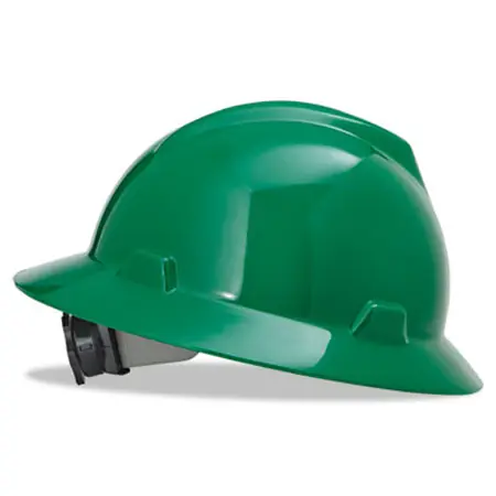 Hardhat, FasTrac, Non-Slotted, Green