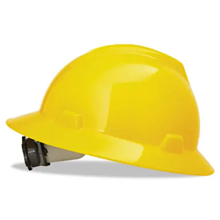 Hardhat, FasTrac, Non-Slotted, Yellow