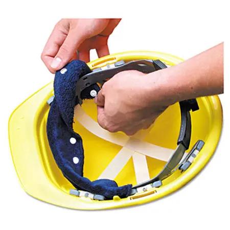 Headgear, Snap-On Sweatband Navy