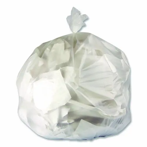 Heritage High-Density Waste Can Liners, 33 gal, 33 x 40, Natural, 25 Bags/Roll, 20 Rolls/Carton