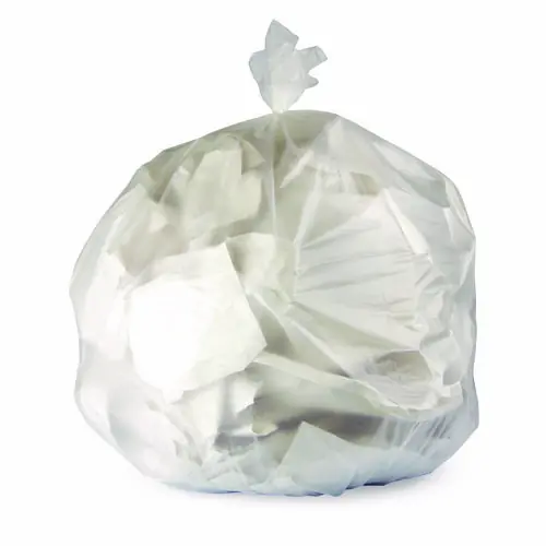 Heritage High-Density Waste Can Liners, 4 gal, 6 mic, 17" x 18", Natural, 2,000/Carton