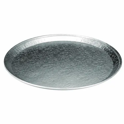 HFA® Aluminum Embossed Tray, 16" Diameter, 25/Carton