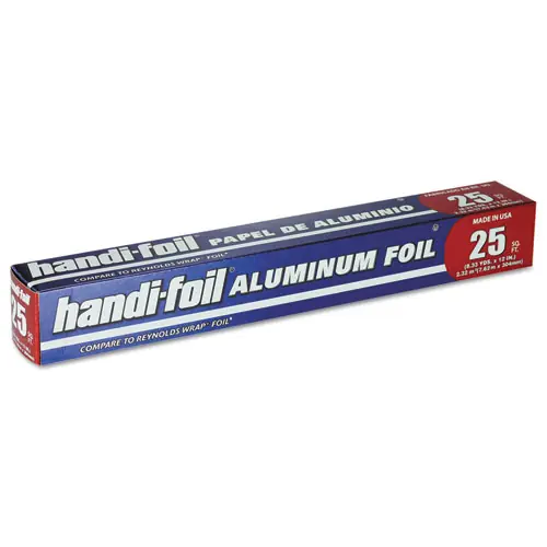 HFA® Aluminum Foil Roll, 12" x 25 ft, 24/Carton