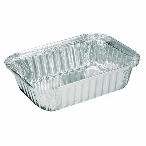 HFA® Aluminum Oblong Pan, 1.5 lb, 5.13 x 7.06 x 1.69, Silver, 500/Carton