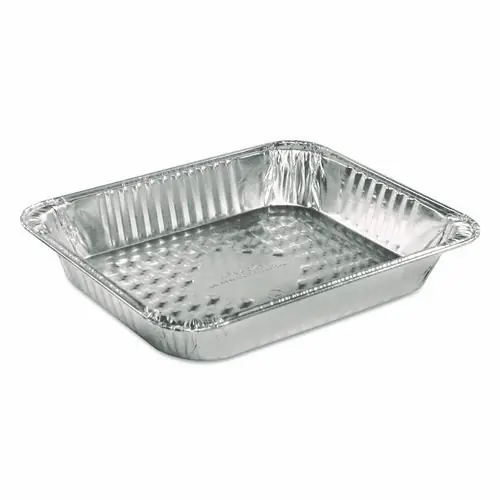 HFA® Aluminum Steam Table Pans, Half-Size Medium, 2.19" Deep, 10.38 x 12.75, 100/Carton