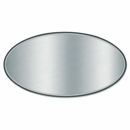 HFA® Foil Laminated Board Lids, 7" Diameter, Aluminum, 500/Carton