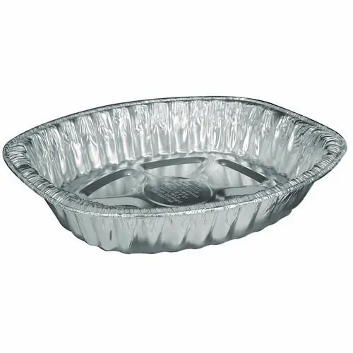 HFA® Giant Rack Roaster Pan, 272 oz, Silver Aluminum, 100/Carton