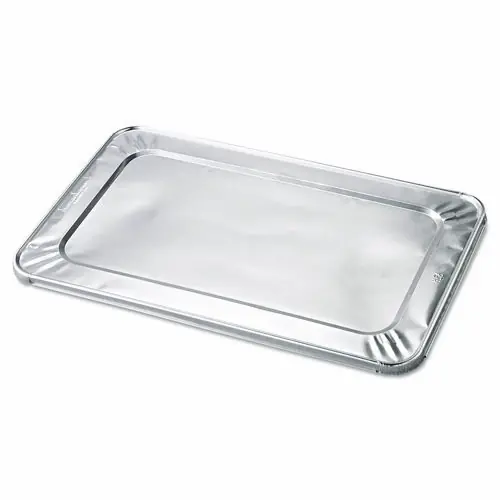 HFA® Steam Pan Foil Lids, Fits Full-Size Pan, 45 Gauge, 12 x 20.81, 50/Carton
