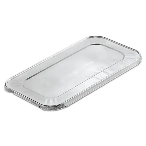 HFA® Steam Pan Foil Lids, Fits One-Third Size Pan, 200/Carton