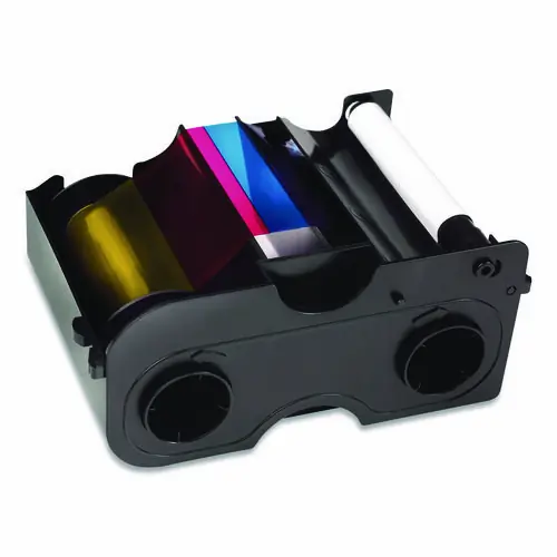 HID® 45000 Printer Ribbon, Four-Color