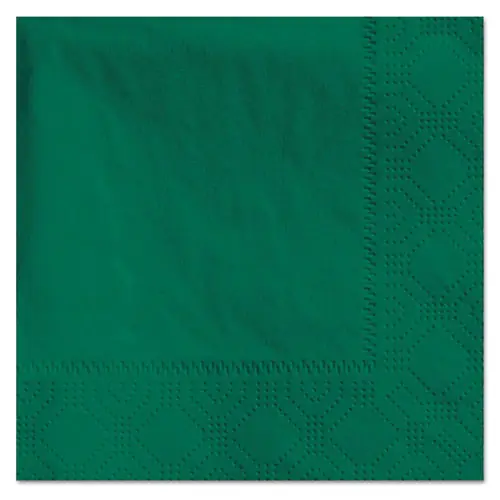 Hoffmaster® Beverage Napkins, 2-Ply, Hunter Green, 1000/Carton