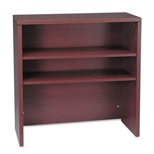 HON® 10500 Series Bookcase Hutch, 36w x 14.63d x 37.13h, Mahogany