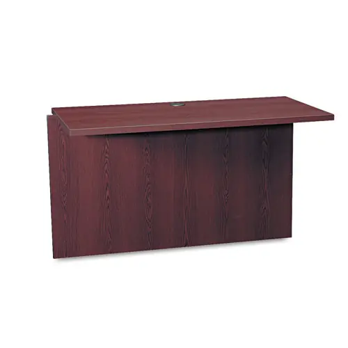 HON® 10500 Series Bridge, Mahogany, 47"W x 24"D x 29.5"H