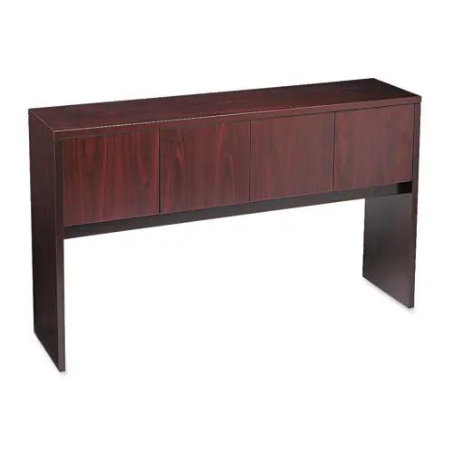 HON® 10500 Series Stack-On Storage Unit, Mahogany, 60"W x 14.63"D x 37.13"H