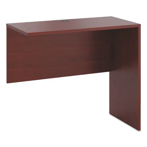 HON® 10500 Series Standing Height Return Shell, 48"W x 24"D x 42"H, Mahogany