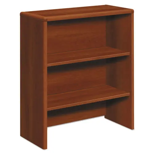 HON® 10700 Series Bookcase Hutch, Cognac, 32.63"W x 14.63"D x 37.13"H
