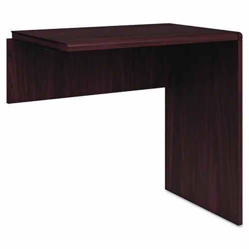HON® 10700 Series Right Return Shell, Mahogany, 30"W x 20"D x 29.5"H