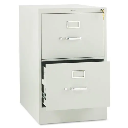 HON® 310 Series Vertical File, 2 Legal-Size File Drawers, Light Gray