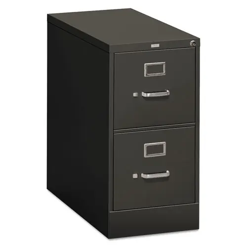 HON® 310 Series Vertical File, 2 Letter-Size Drawers, Charcoal