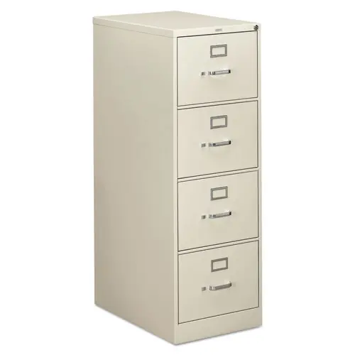 HON® 310 Series Vertical File, 4 Legal-Size File Drawers, Light Gray