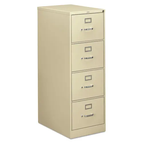 HON® 310 Series Vertical File, 4 Legal-Size File Drawers, Putty