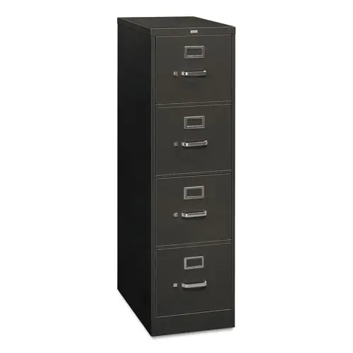 HON® 310 Series Vertical File, 4 Letter-Size File Drawers, Charcoal