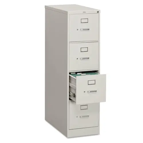 HON® 310 Series Vertical File, 4 Letter-Size File Drawers, Light Gray