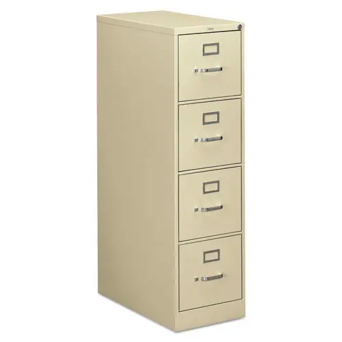 HON® 310 Series Vertical File, 4 Letter-Size File Drawers, Putty